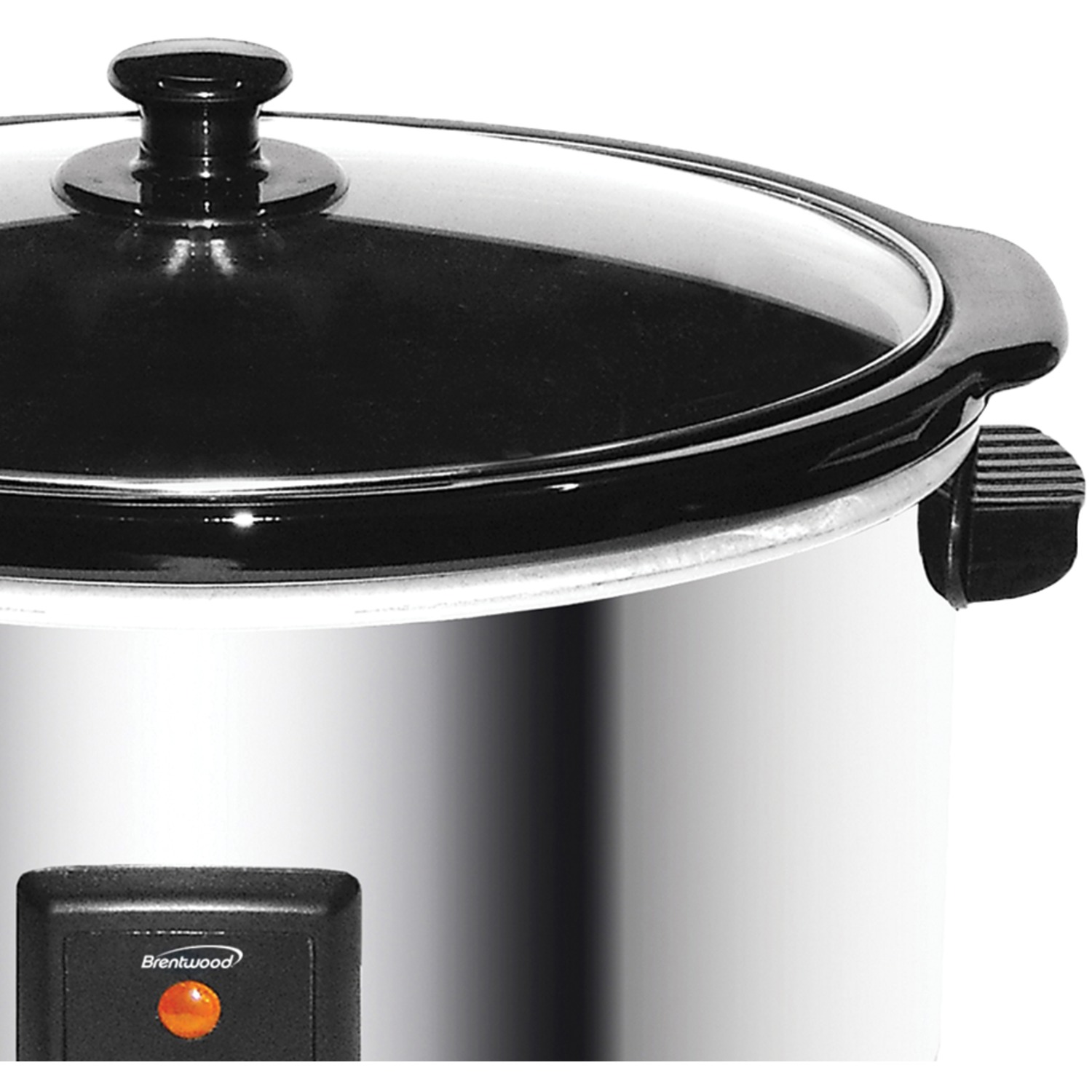 Brentwood SC-170S 8 Qt Slow Cooker Stainless Steel - image 3 of 8