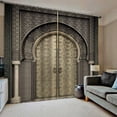thumbnail image 4 of Cortina de puerta 2 uds. Impermeables Decorativas Retro Ounissouiy, 4 of 6