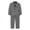 Grey, variant on Casual Bodysuits for Baby Kids Boys Handsome 5 Piece Suit Clothes Holiday Outdoor Soft Piano Hosting Performance Dress Suit