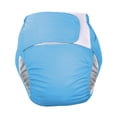 thumbnail image 1 of Pañal de tela para adultos antifugas laterales para mujeres y hombres mayores Azul claro, 1 of 8
