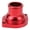 Red, variant on Engine Coolant Thermostat Housing, Thermostat Housing Improved Coolant Flow Billet Aluminum Thermostat Housing for LS Series LS1 LS2 LS6 LS7