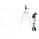 thumbnail image 2 of Trípode Profesional para Cámaras y Teléfonos con Altura Ajustable de 35 a 106 cm, Base Nivelada y Adaptador Incluido, 2 of 6