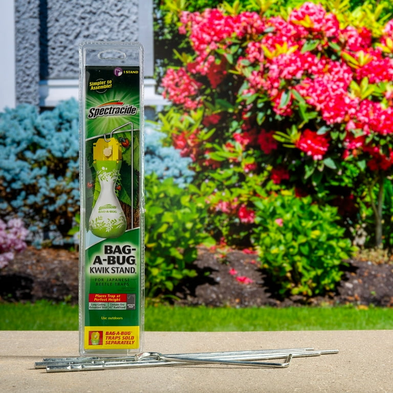 Spectracide Bag-A-Bug Kwik Stand for Japanese Beetle Traps, Insect