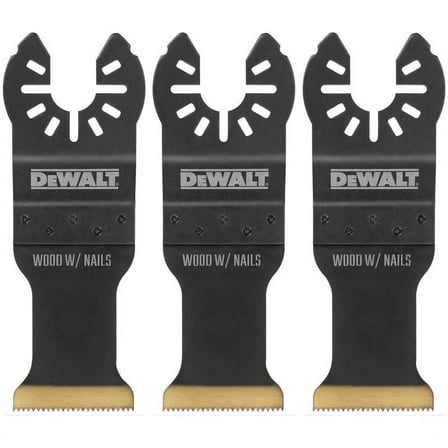 DeWalt Universal Fitment High Speed Steel Oscillating Blade Set 3 pc