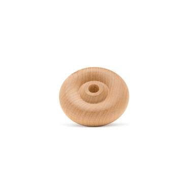 Classic Wooden Toy Wheels Great for Crafts Too 1-1/4 Inch Diameter 7/16 Inch Thick 1/4 Inch Hole Pack of 50 by Woodpeckers