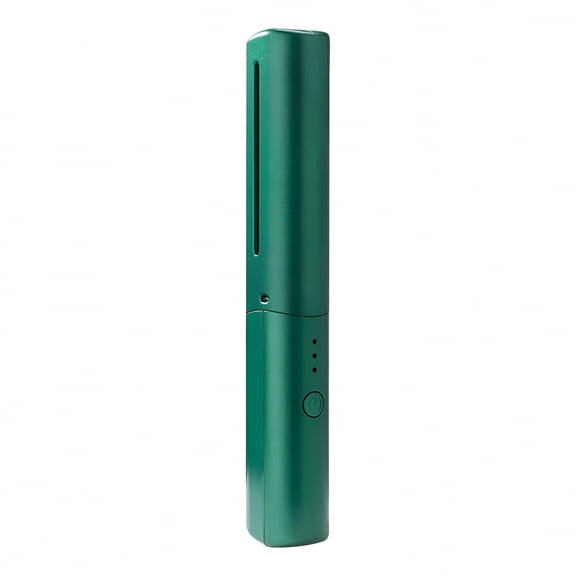 HIBIBUD Rechargeable Mini Hair Straightener,Portable Cordless Hair Straightener,Three Temperature Adjustments Flat Iron,Travel Size,Suitable for Soft,Thinning,Thick,Curly Hair Types (Green)