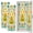 Color 2, variant on 2 Pcs School Locker Magnetic Wallpaper 12" x 36" Playful Yellow Monkey Whimsical Floral Jungle Reusable Removable Locker Accessories Back to School Supplies