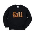 thumbnail image 2 of Trendy Faux Embroidery Fall Sweatshirt for Women, Youth and Kids Flower Sweater Black Sweatshirt Youth Small, 2 of 5