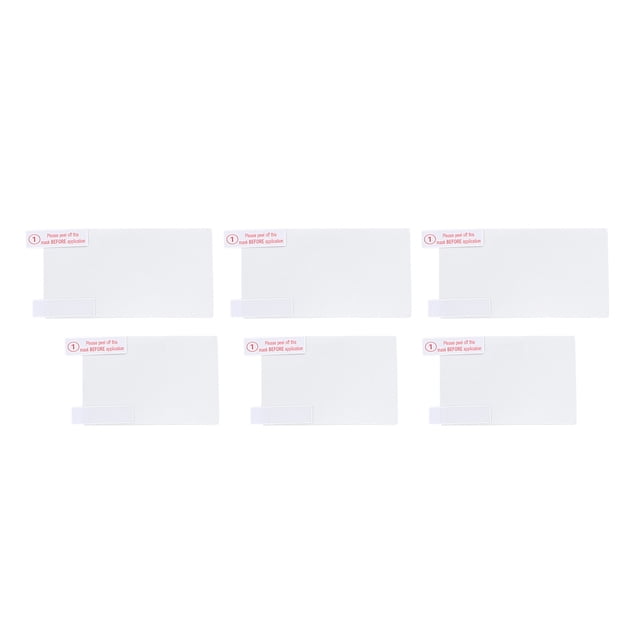 Game Console Top Screen Protector, PET Game Console Screen Protector 3 Set 9H Hardness for Repairing