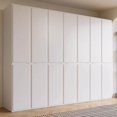thumbnail image 3 of Bedroom Nordic Wardrobe White Storage Multifunction Wooden Wardrobe Clothes Organizer Armario Para Ropa Bedroom Furniture My Lux Decor Round, 3 of 22