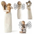 thumbnail image 2 of Willow Tree Ange de l'Amitié Ornement Sculpté Figurine Peinte à la Main, 2 of 2