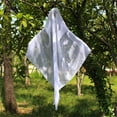 thumbnail image 6 of 70x60cm Halloween Decorations Halloween White Flying Tree Window Wall Scary Ornament, 6 of 7