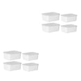 thumbnail image 1 of Matsuzay Contenedor de alimentos apto para microondas - Fácil de ubicar Apilable Apto para microondas Grado alimenticio Blanco lechoso 4 piezas Blanco lechoso 4 piezas 2Conjunto, 1 of 6
