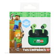 thumbnail image 2 of Audífonos In-ear Bluetooth 5.3 OTL Minecraft Gamer Inalámbricos Eo Safe Imports Verde, 2 of 4
