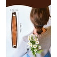 thumbnail image 3 of 12 Pieces Banana Clip, Classic Clincher Combs for Women, 90s Banana Clips Styling Hair Accessories, Vintage Grip Comb for Fishtail Hair Fish Shape Ponytail Holder, 3 of 6