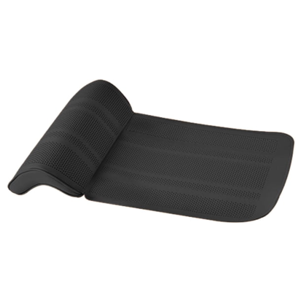 Reposapiés ergonómico de espuma viscoelástica para coche, cojín extensible universal para asiento de coche. Negro