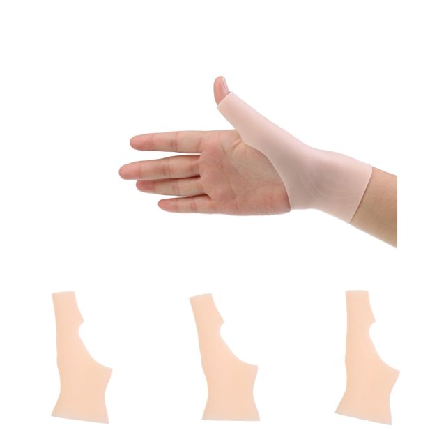 Gel de Silicona para Hombres Shamjiam Manguito de Muñeca para Artritis Pulsera de silicona