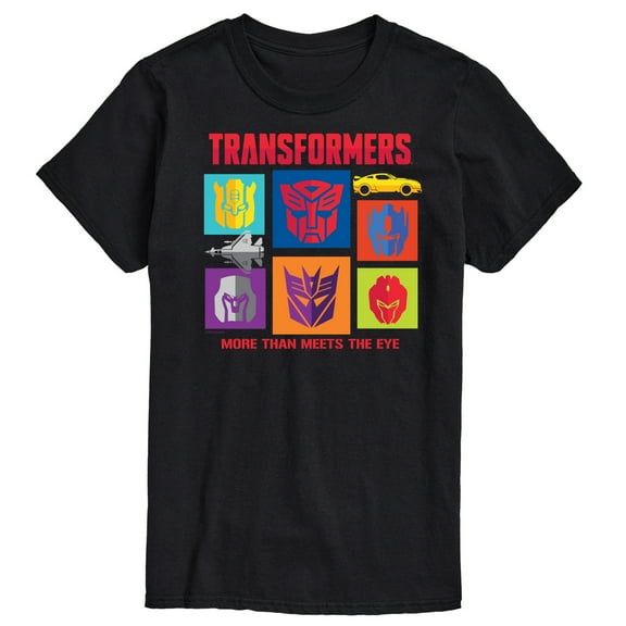 Transformers - Character Grid - Adult Short Sleeve Tee