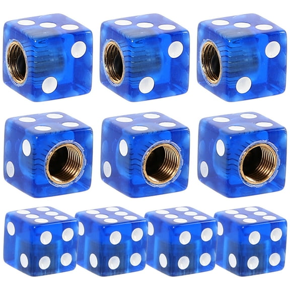 TABLZONE 10-Pack Universal Valve Caps for Car Tire and Durability