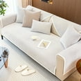 thumbnail image 5 of AIGIA Cotton Linen Sofa Cover for Living Room Sofa Cushion Non-Slip Couch Armrest Backrest Mat Home Furniture Protector Pads, 5 of 10
