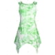 thumbnail image 2 of Cráneo del tinte del lazo del lazo de hombro Tamaño de Halloween Plus Tank Top Rosegal Camisetas sin mangas de talla grande, 2 of 5