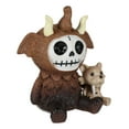 thumbnail image 2 of Furry Bones Warren The Mammoth And Sabretooth Tiger Skeleton Furrybones Figurine, 2 of 9