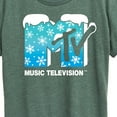 thumbnail image 3 of MTV - Snowflakes  - Women's Short Sleeve Graphic T-Shirt, 3 of 5