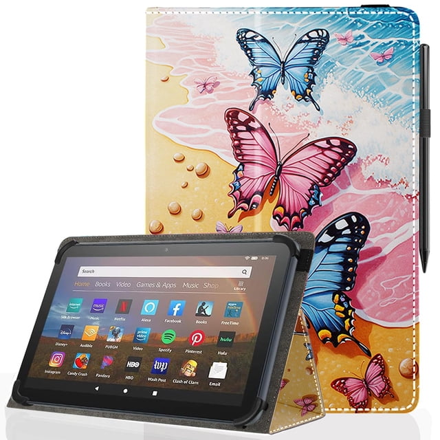 Funda para tablet Pudiceva 10-10.1" con soporte para stylus Android
