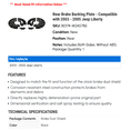 thumbnail image 2 of Rear Brake Backing Plate - Compatible with 2003 - 2005 Jeep Liberty - Dorman, 2 of 2