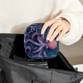 thumbnail image 6 of Octopus Period Pouch Sanitary Napkin Organizer Travel Storage Bag - Small Leather Pouch Included, 6 of 6