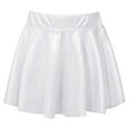 thumbnail image 4 of BOBOGOJP Girls Skorts High Waist Athletic Skirts with Shorts Stretchy Activewear for Teens Kids Performance Tennis Silver for Size 8-10 Years, 4 of 4