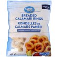thumbnail image 1 of Rondelles de calmars panées Great Value 500G, 1 of 4