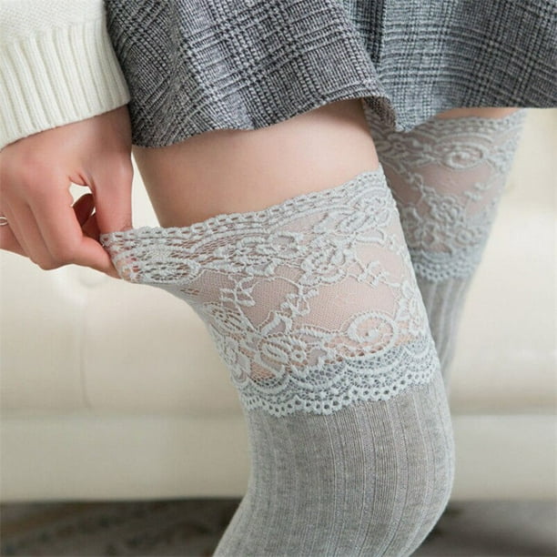 Lace top cheap bootie socks