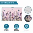 thumbnail image 6 of Watercolor Floral Placemats Set of 6, Spring Lavender Daisy Butterflies Pink Placemats for Dining Table, Place Mats for Kitchen Tabletop, Waterproof Wipeable Dining Table Mats Set, 6 of 9