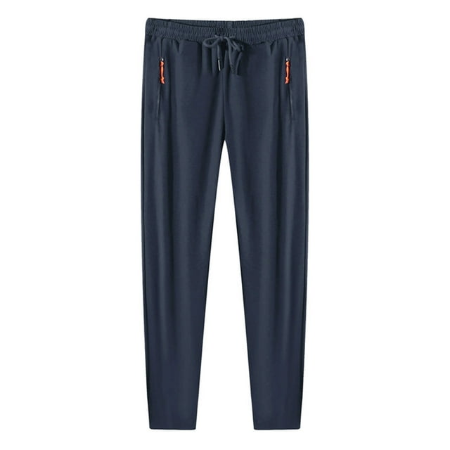 AherBiu Plus Size Joggers for Women High Waisted Loose Fitted Workout Sweatpants Running Pant with Zipper Pockets