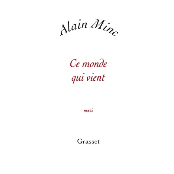 Ce monde qui vient, (Paperback)