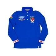 Long Sleeve Varisty Polo (Little Boy & Big Boy)