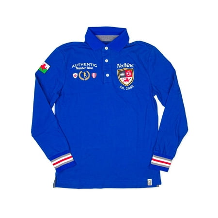 Long Sleeve Varisty Polo (Little Boy & Big Boy)