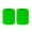 Neon Green, variant on GOGO 2 Pcs Neon Sweat Wristbands for Sport Events, Terry Cloth Athletic Wrist Sweatband Neon Pink Arm Bands