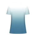 thumbnail image 4 of Puntoco 2024, tops a la moda de verano para mujer, camiseta lisa de verano con cuello en V, blusa informal de manga corta, tops, 4 of 5