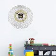 thumbnail image 5 of YAOMOBB Hanging Clock Non Ticking Wall Clock Silent Mirror Surface Indoor Clock, 5 of 5