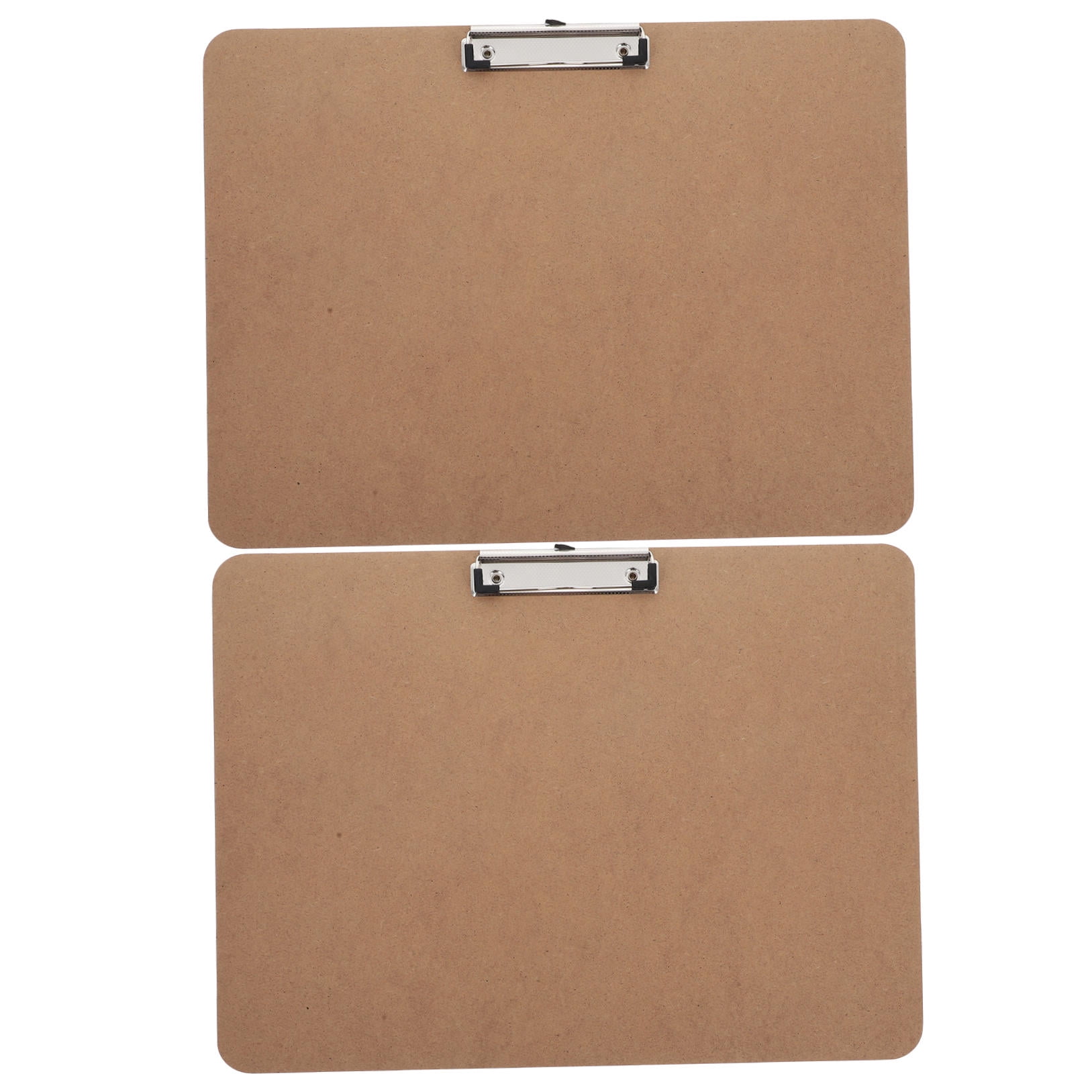 OUNONA 2-Pack Horizontal Clipboard with Storage Compartment, Ideal for Contractors, Truck Drivers, and Construction Professionals