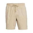thumbnail image 5 of No Boundaries Men's and Big Men's Stretch Twill Pull On Shorts, up to Size 5XL, 5 of 5