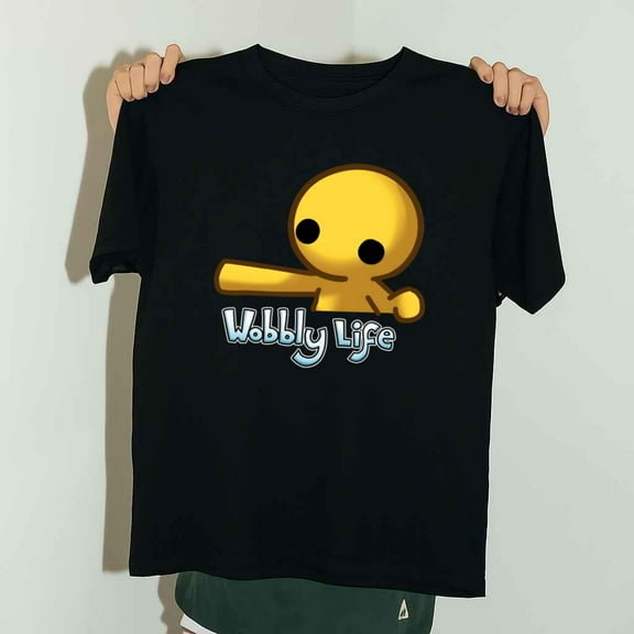 Funny Wobbly Life Video Game Birthday Party Unisex T-Shirt up to 5XL