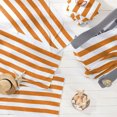thumbnail image 2 of (6 pack) Mainstays Cotton Orange & White Cabana Stripe Beach Towel, 28" x 58", 2 of 5