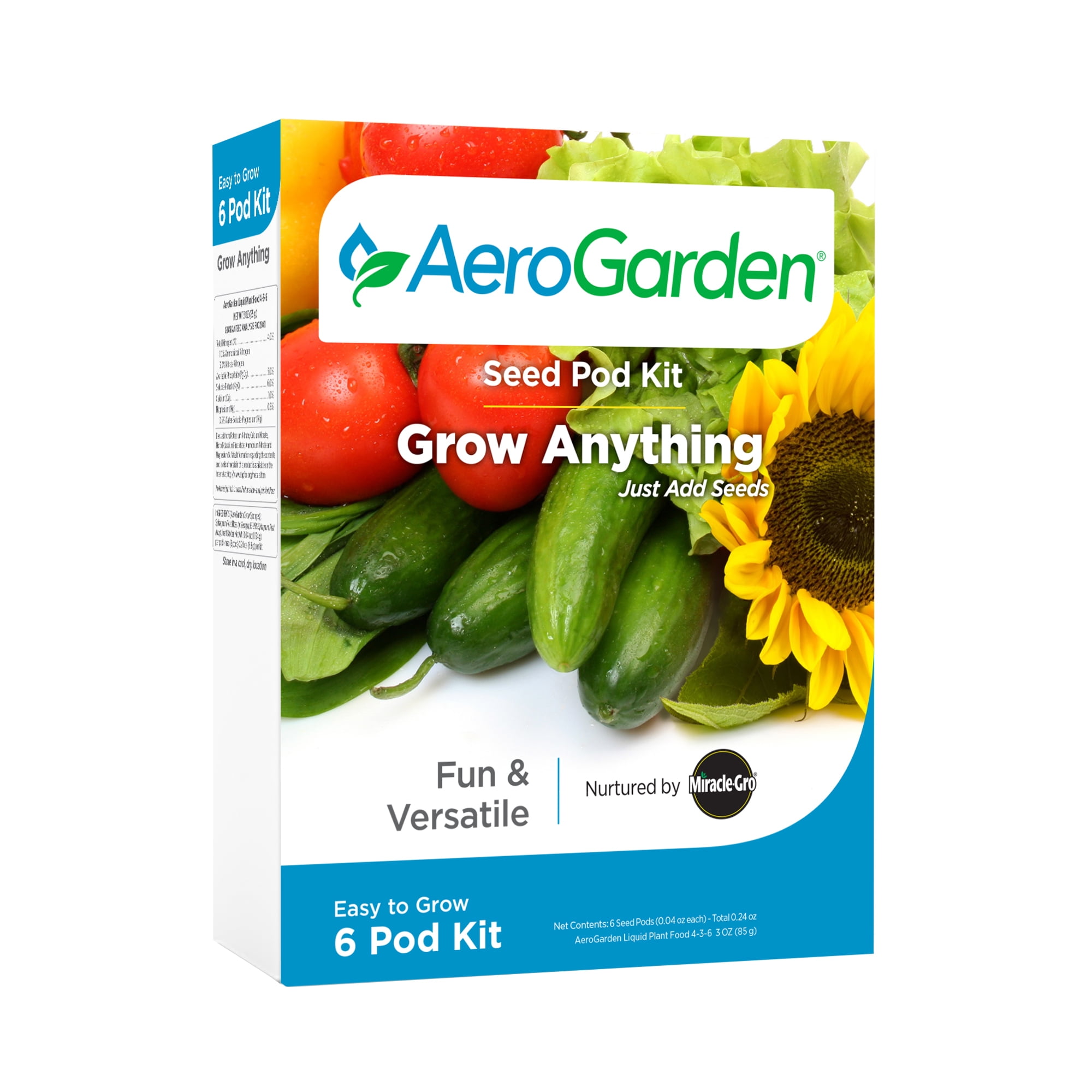 AeroGarden Grow Anything Seed Pod Kit New/nuevo 2020 for sale online 