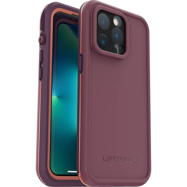 LifeProof FRĒ Compatible with Magsafe SERIES Waterproof Case for iPhone 13 Pro (ONLY) - RESOURCEFUL PURPLE
