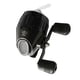 thumbnail image 1 of Carrete de pesca cerrado con botón pulsador para línea de pesca, velocidad de 10 lb/85 yardas Mango Doble Negro, 1 of 9
