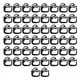 thumbnail image 1 of 50 Piezas Clips de Red de Sombra Suministros de Abrazadera de Fijación de Tela de Sombra Red Antiaves para Exteriores Ganchos Colgantes Agrícolas a Pr 5 piezas, 1 of 8