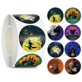 thumbnail image 1 of Etiqueta engomada de halloween Etiquetas Engomadas de Sello de Halloween de Caja Invitación Decoración, 1 of 5